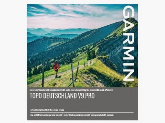 Garmin TOPO Germania v9 PRO - scheda SD
