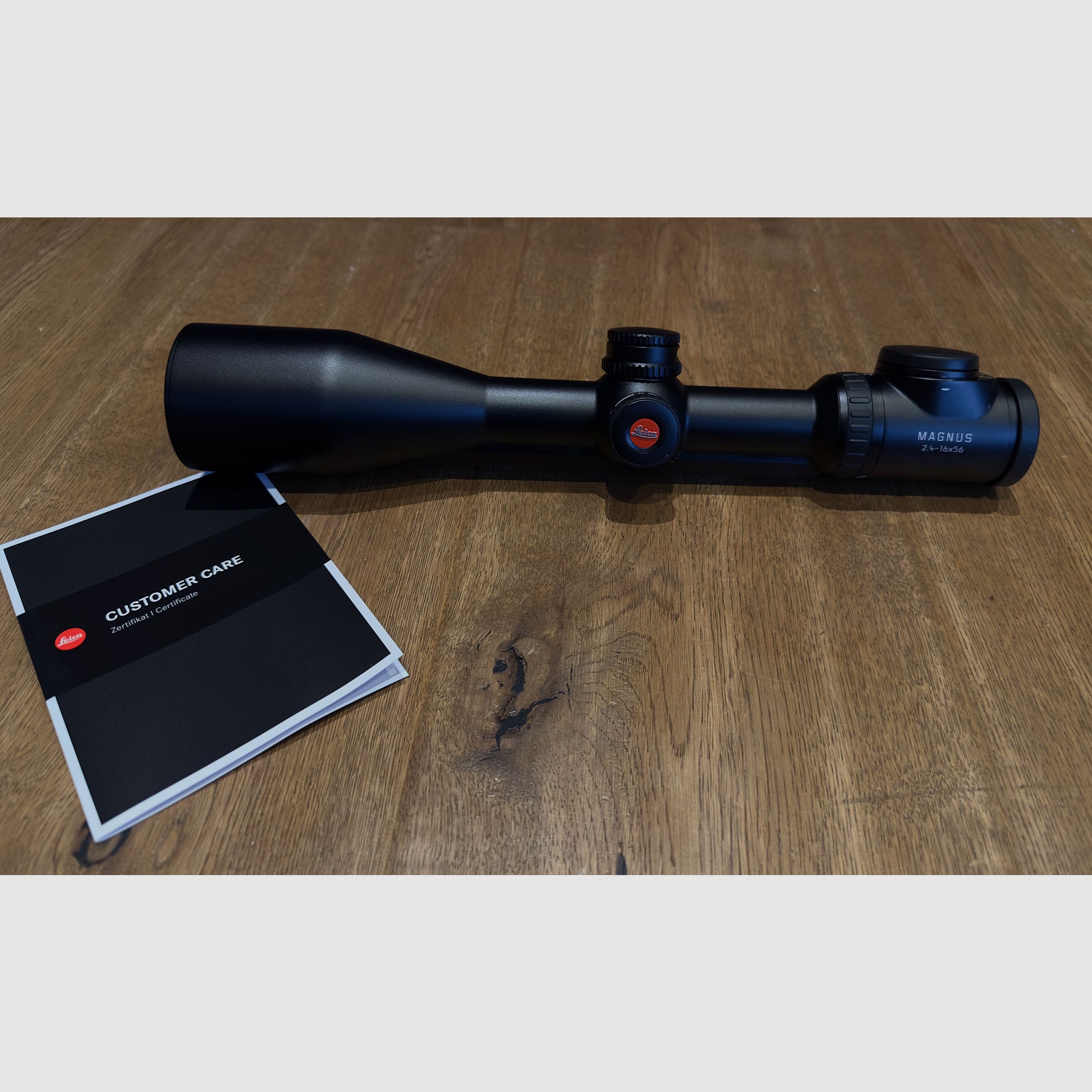 Leica Magnus 2,4-16x56 BDC met rail Abs. 4A