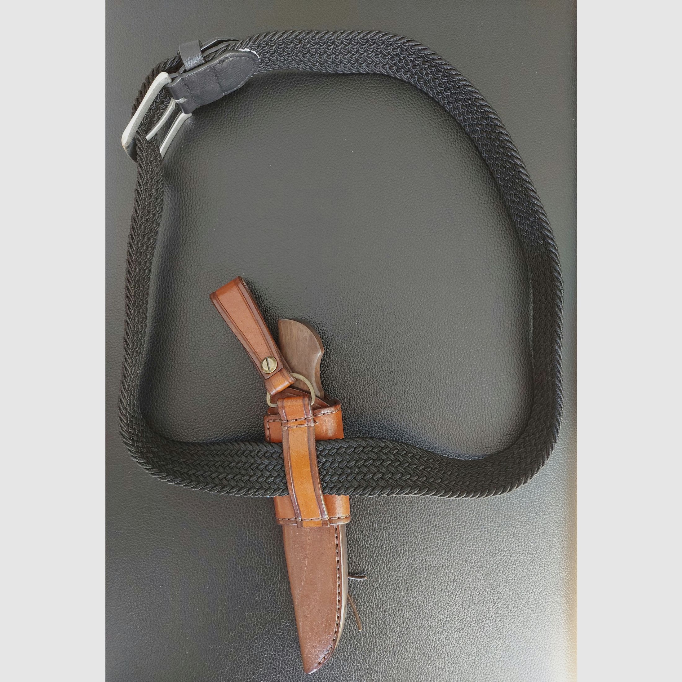 Coltello fatto a mano da -HighlandeR-, realizzato in acciaio Elmax in polvere metallurgica., immagine 9 di 11