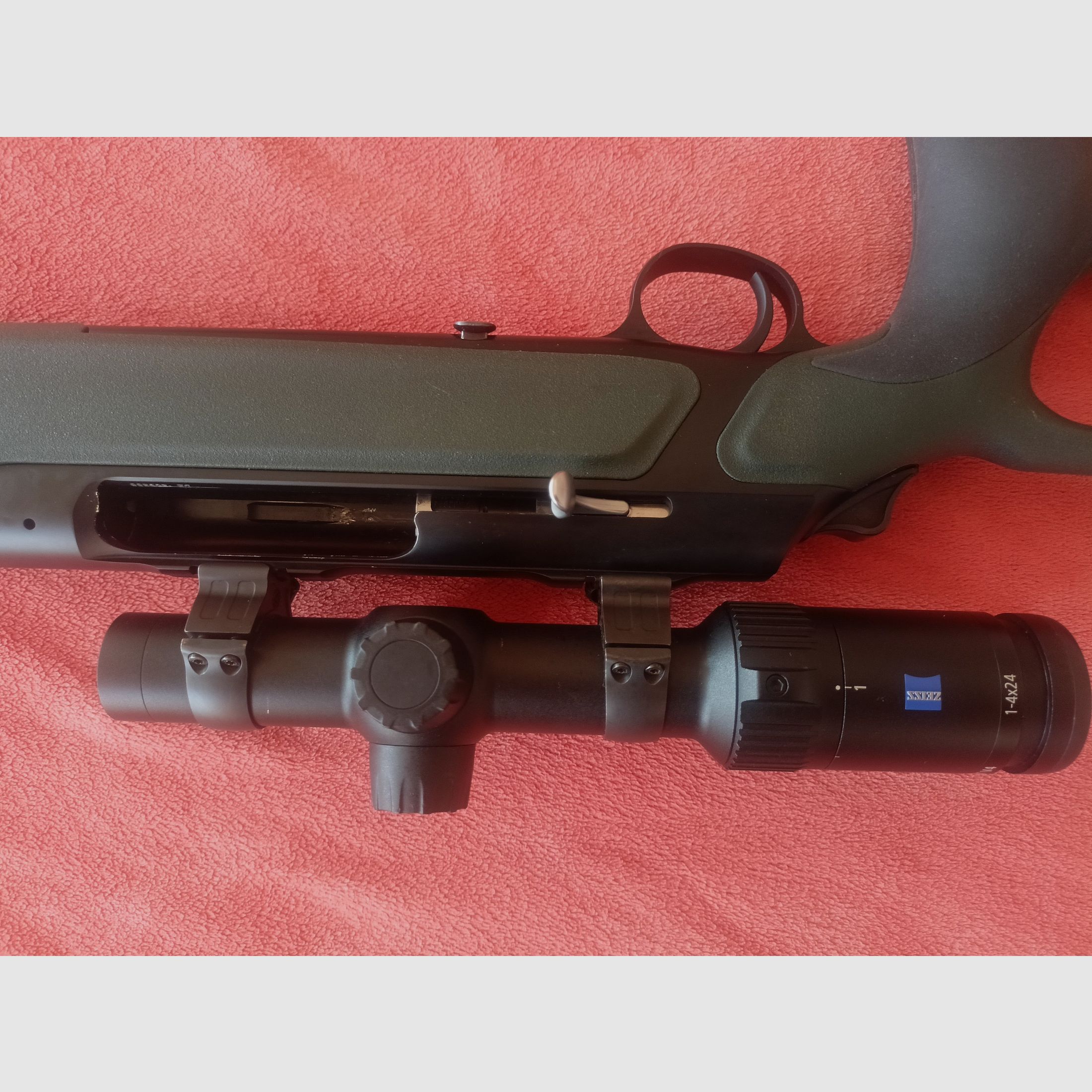 Sauer 303 Synchro XT Gen. I 8x57 IS, Zeiss Conquest 1-4x24 V4, immagine 3 di 18