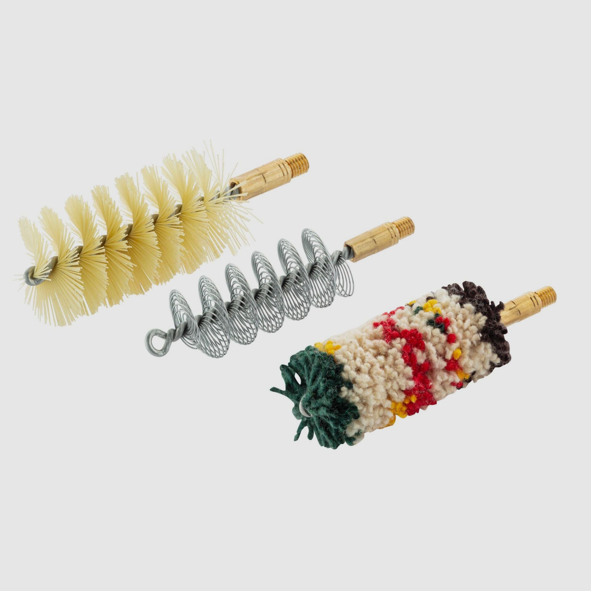 Set de trois brosses spirales pour armes à canon lisse, image 1 sur 3