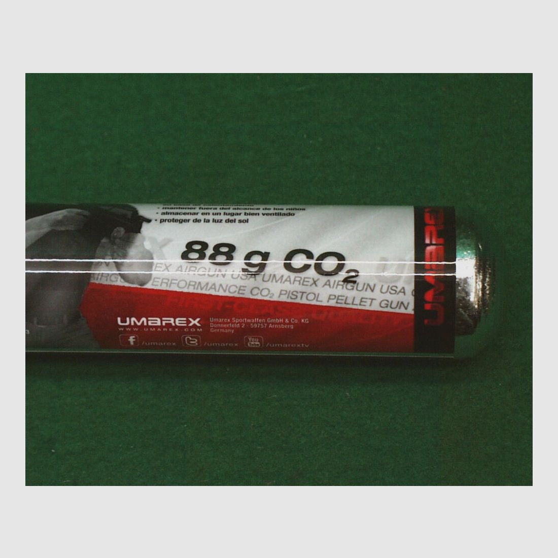 Umarex	 CO2 Kapseln 88g