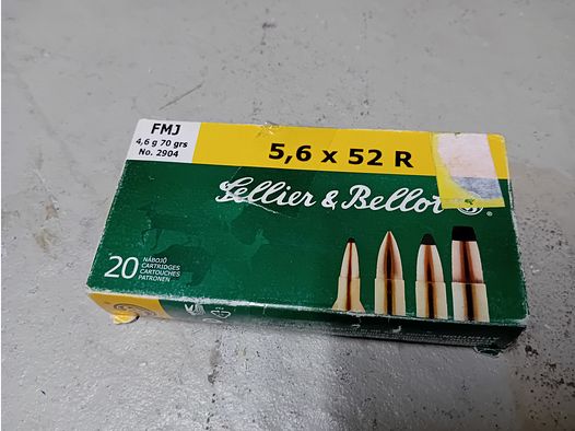 S&B 5,6x52R