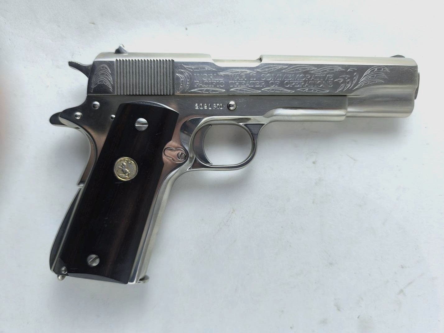 Colt 1911 World War II Commemorative Asiatic-Pacific Theater pistol cal. .45 ACP, image 4 of 13