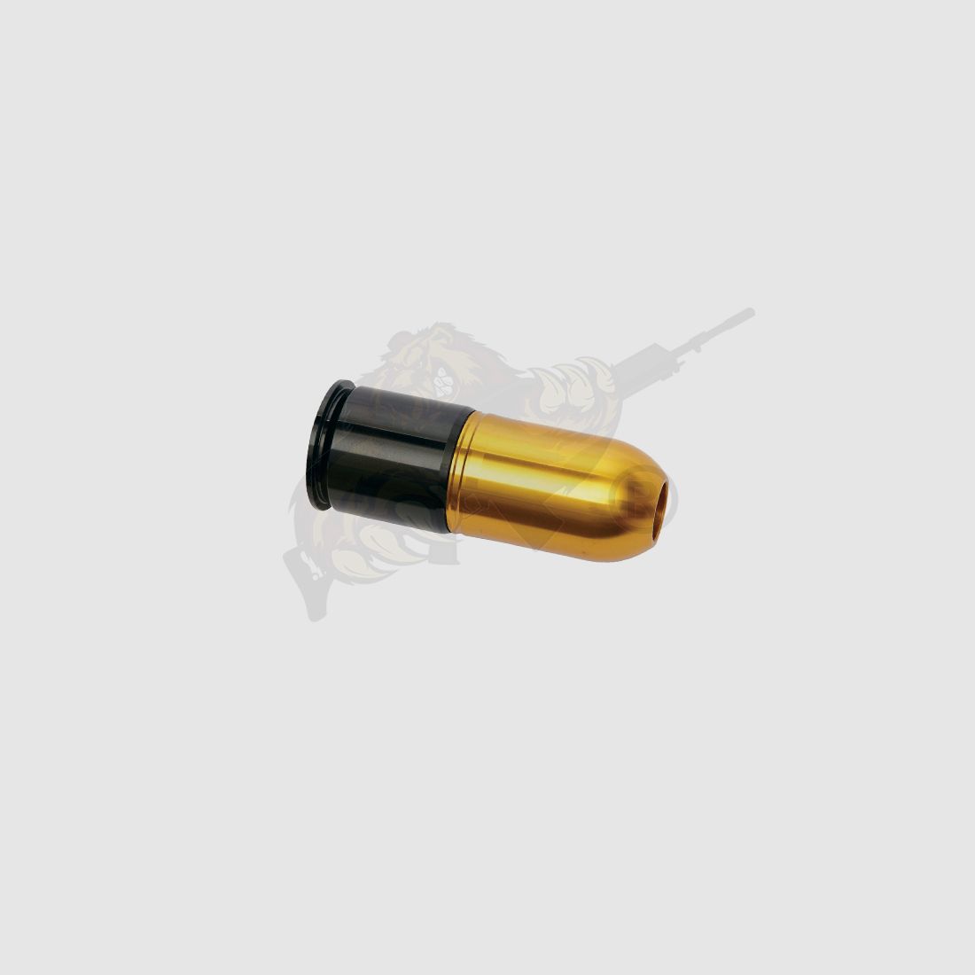 40mm BB-Shower Long Airsoft Granate black/copper - 80 rds 6mm