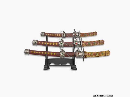 TRIS MINI KATANE MIT AUSSTELLUNG 16,5-21-25 cm