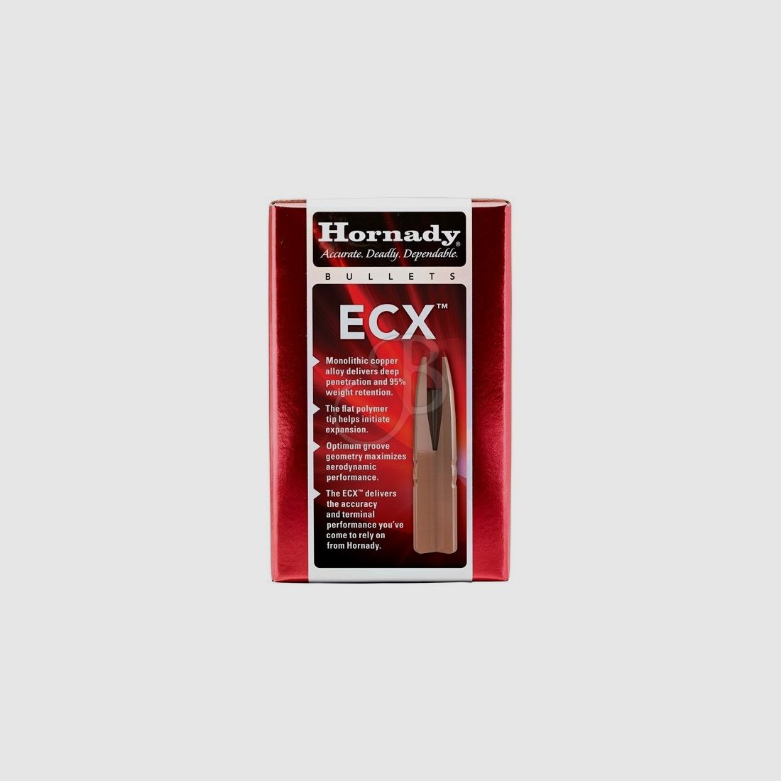 HORNADY PROJECTILES ECX 6.5MM .264" 140GR -263364