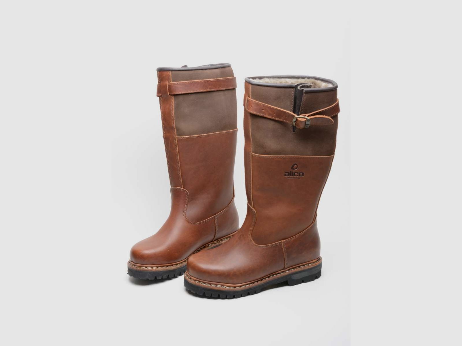 Botas de Cuero Husky Cosidas a Mano Exclusivas, imagen 1 de 7
