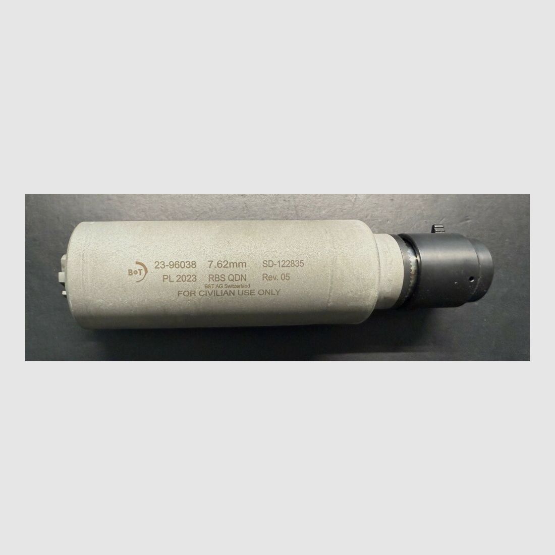 B&T AG (Brügger & Thomet) RBS QDN Rifle Suppressor