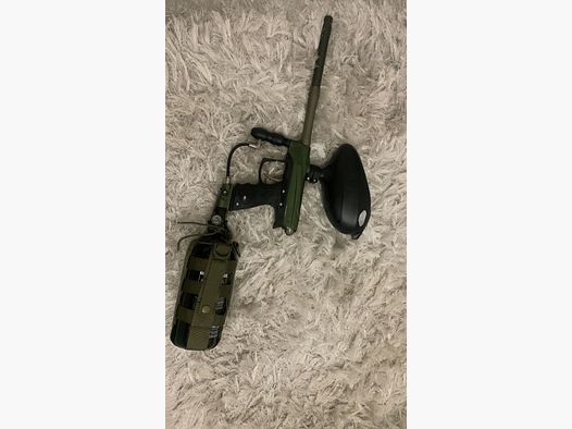 Dye Rize CZR Paintball Markierer Sparpaket inkl. Export Bolt Im Olive Tarn 