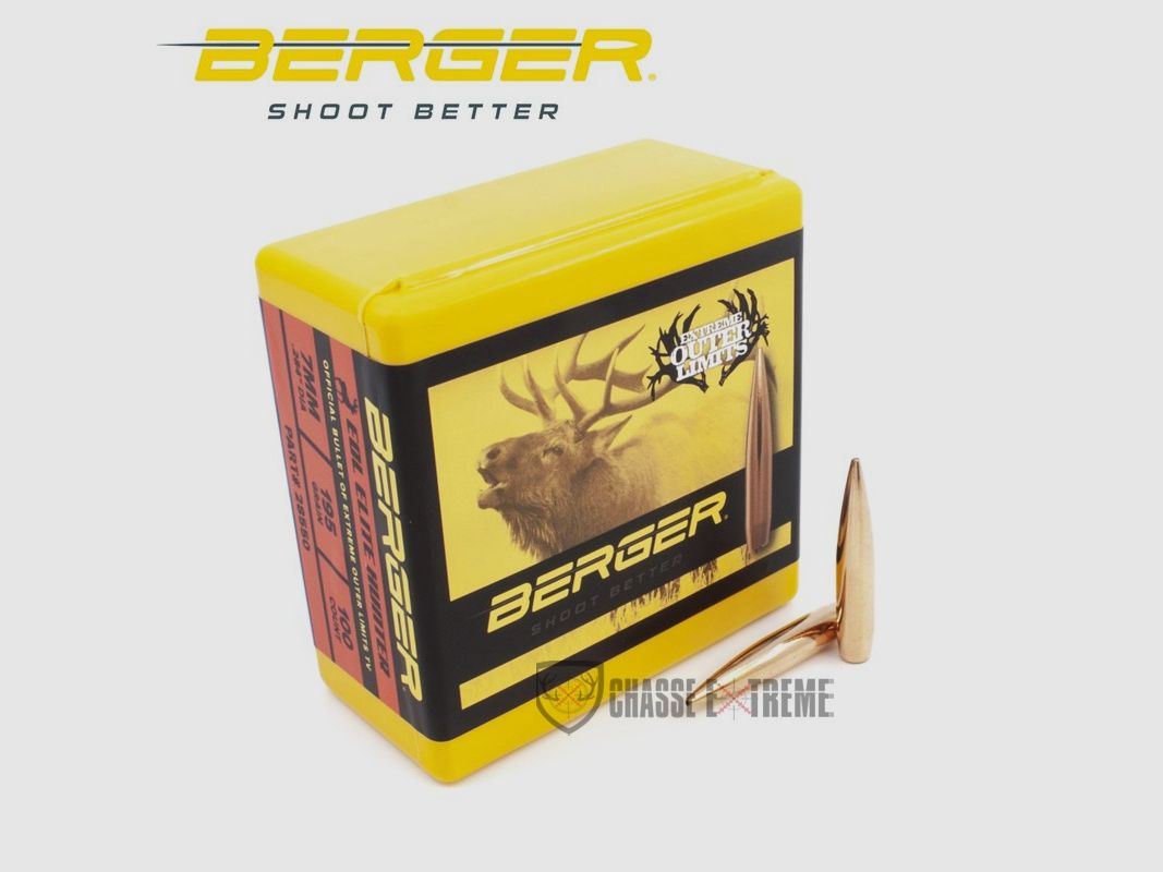 100 Geschosse BERGER Kal 7mm 195gr Elite Hunter, Bild 1 von 2