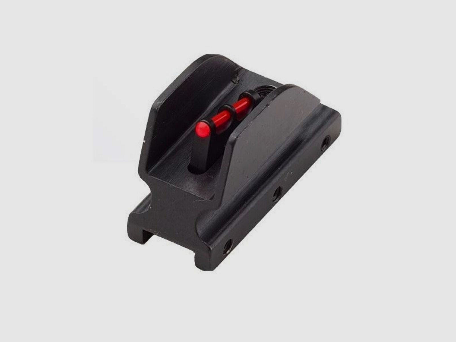 LPA Visierkorn Fiber rot Tac Flinte m/Rib