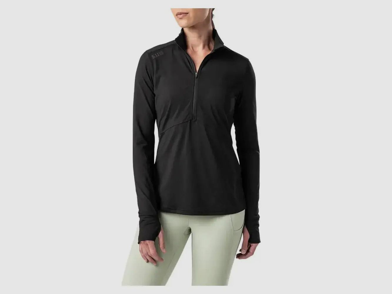 5.11 Tactical 5.11 Tactical Pullover Catalyst 1/2 Zip Women - Black / XL
