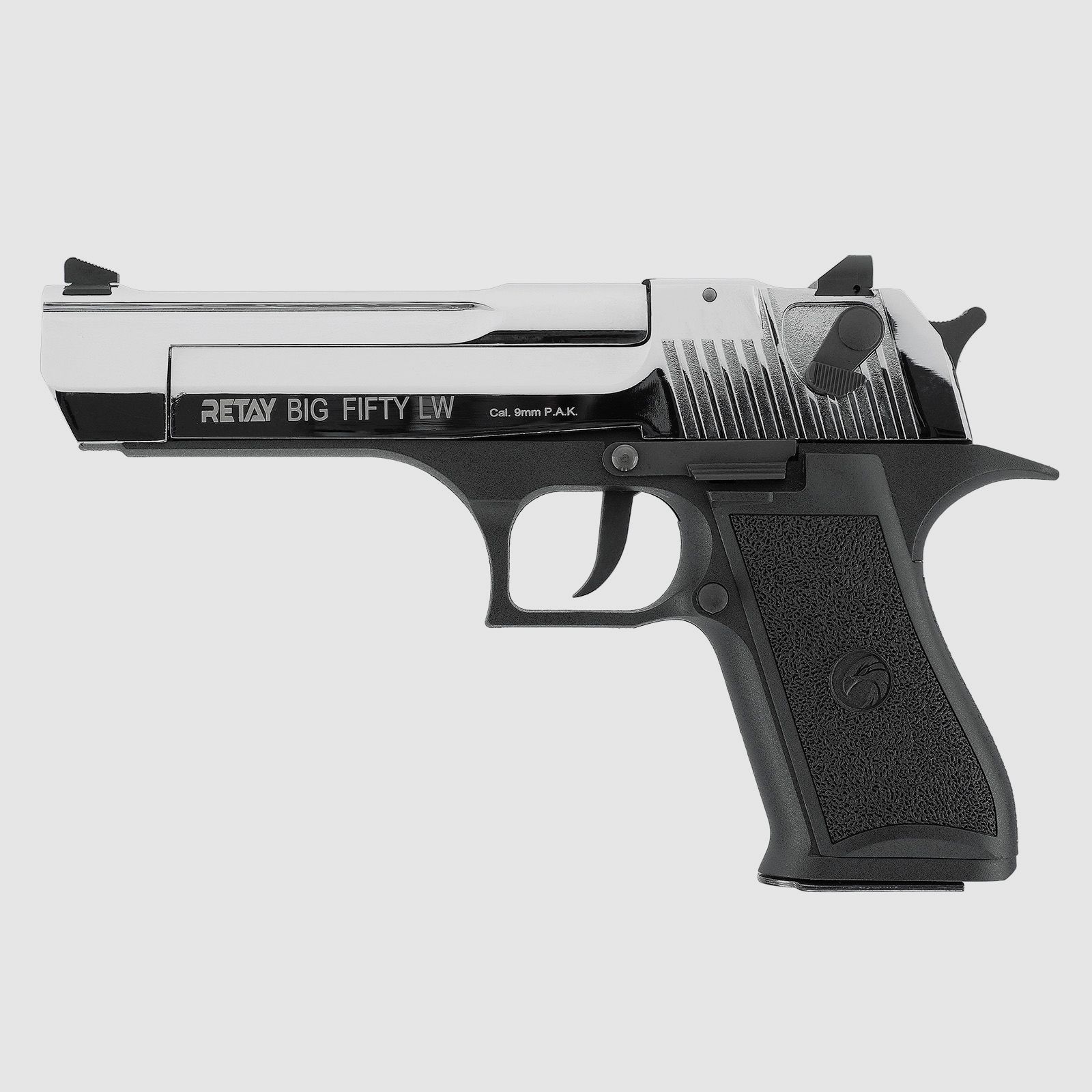 Retay Big Fifty LW Chrome 9mm P.A.K.