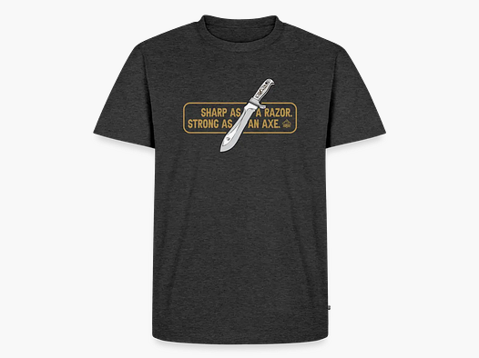 PUMA Men´s Premium T-Shirt "White Hunter Sharp & Strong"