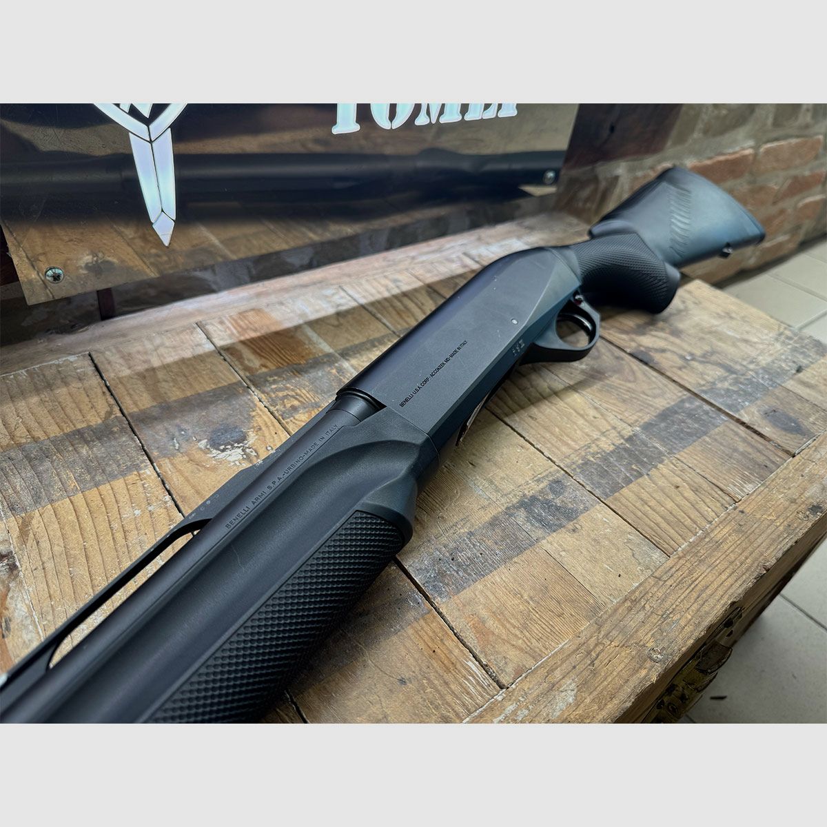 GEBRAUCHT – SEMIAUTOMATISCHES GEWEHR – BENELLI MOD. M2 Kal. 12, Bild 5 von 6