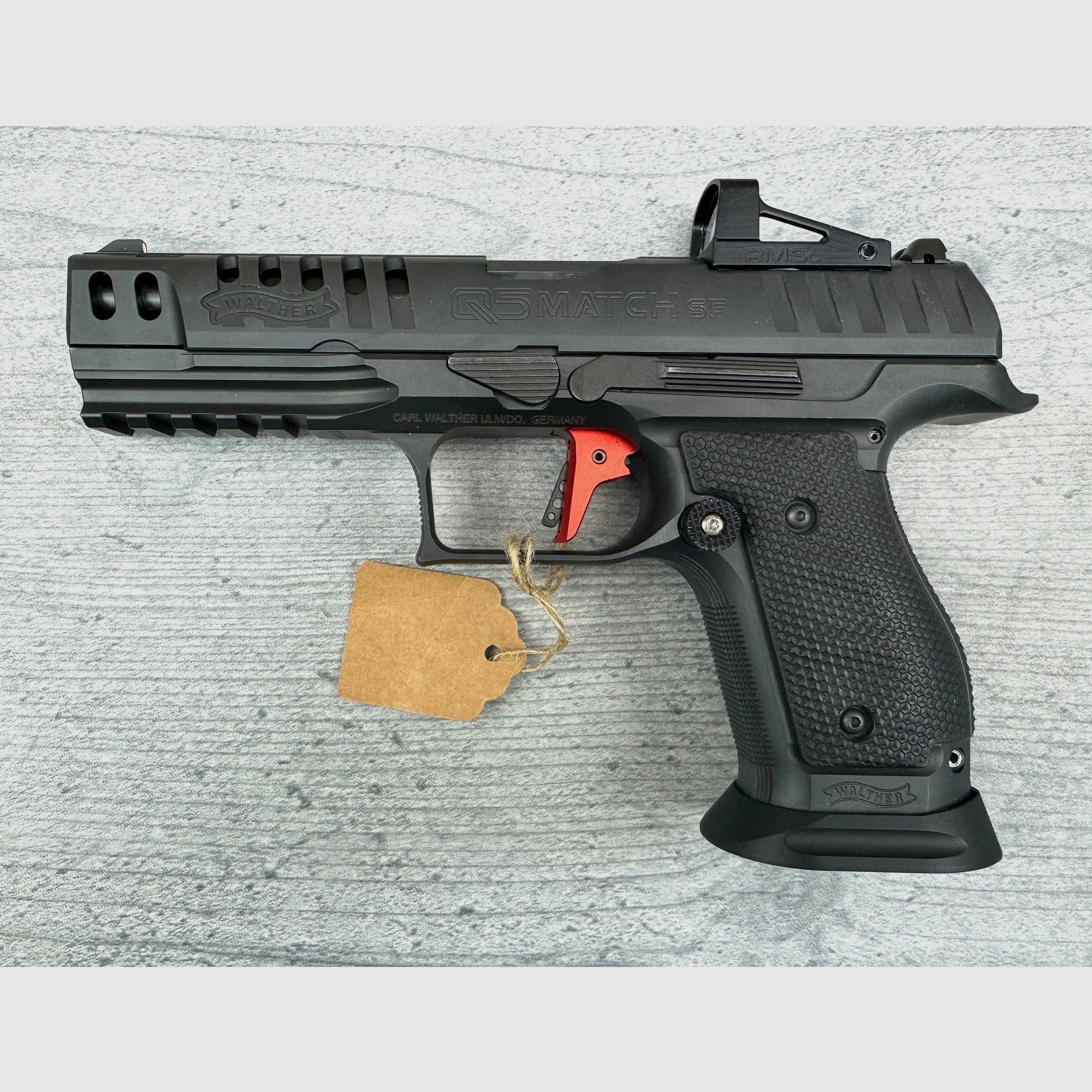 Vorführwaffe Carl WALTHER Q5 Match SF Expert 9x19 INT