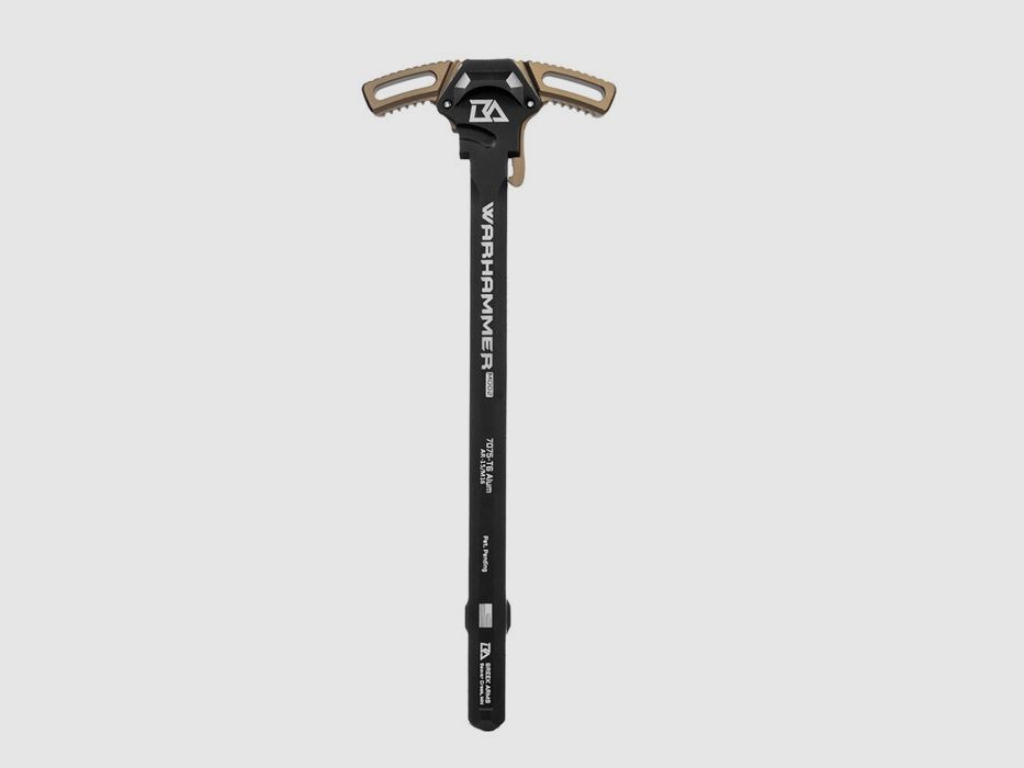 BREEK ARMS – AR-15 WARHAMMER MOD2 AMBIDEXTROUS CHARGING HANDLE FDE, Bild 2 von 2