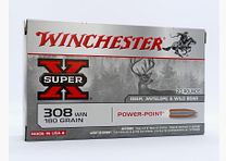 Winchester .308 Win. Power Point 11.7g/180gr. Rifle Cartridges