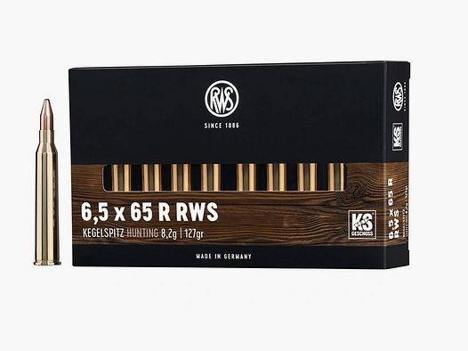6,5x65R RWS KS - 8,2g/127gr (a20)