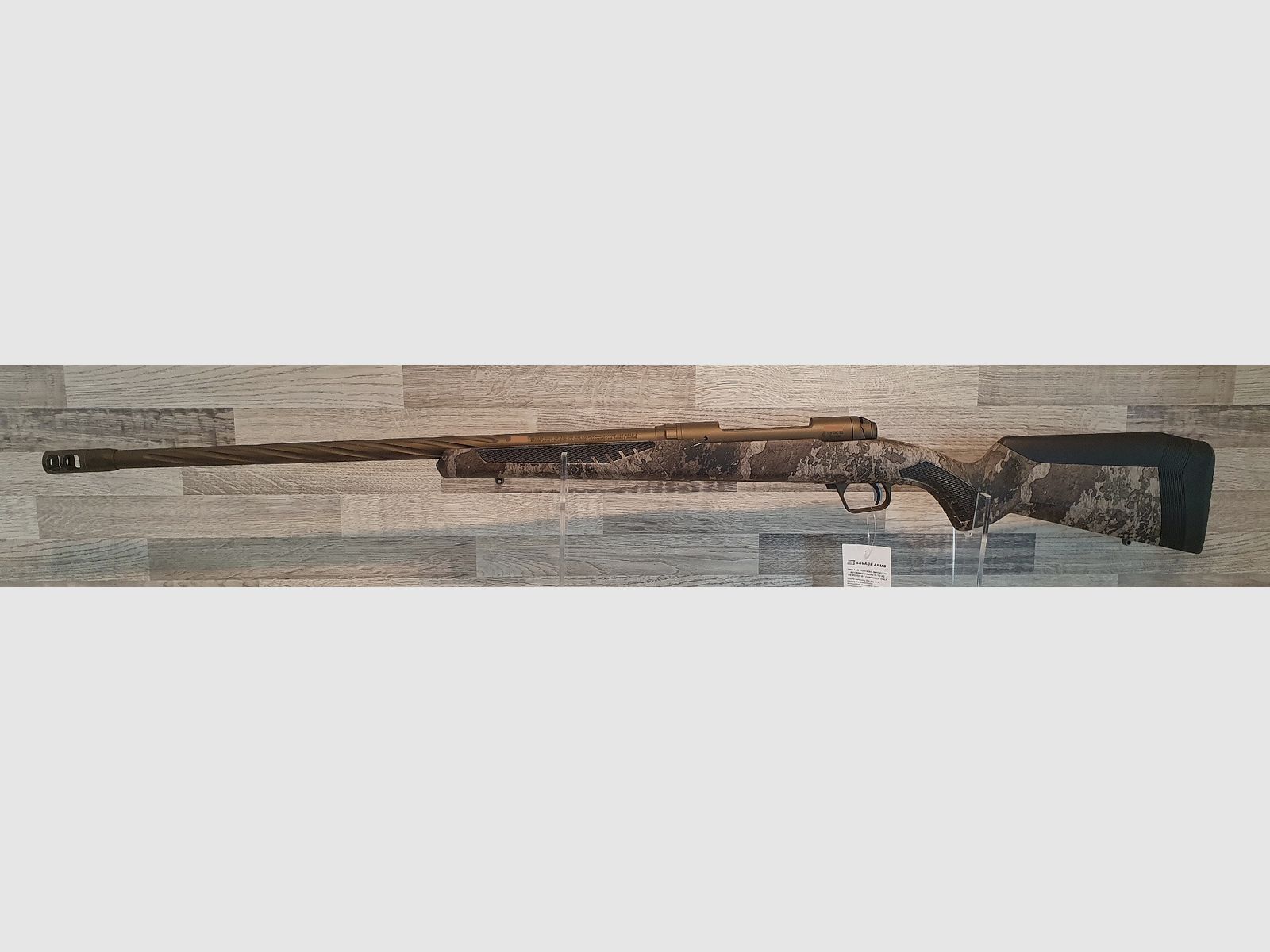 Neuware vom Fachhandel - Savage 110 High Country .300WinMag - Heavy-Lauf kanneliert - Mündungsgew.