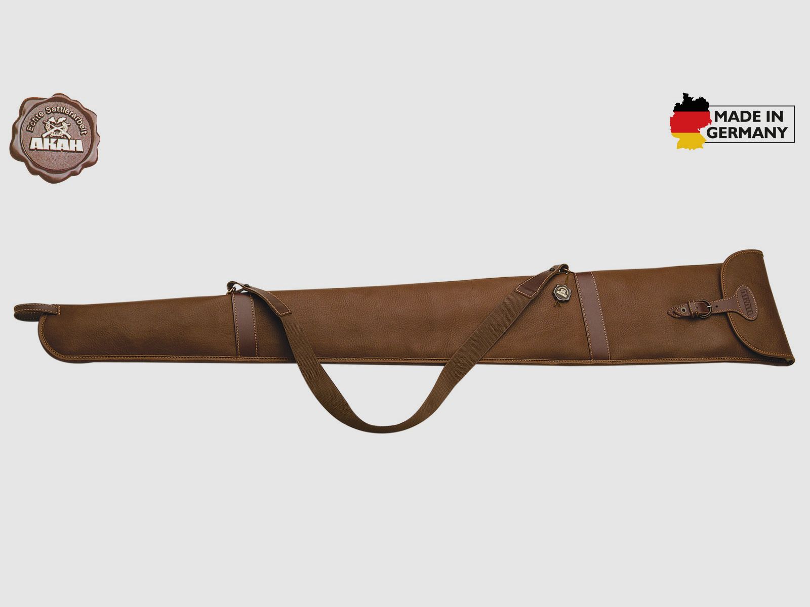 Housse de fusil en cuir d'élan