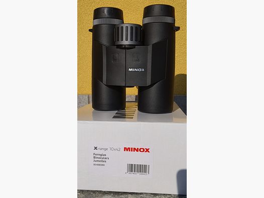 MINOX X-RANGE 10X42 BINOKULAR MIT TELEMETRIE