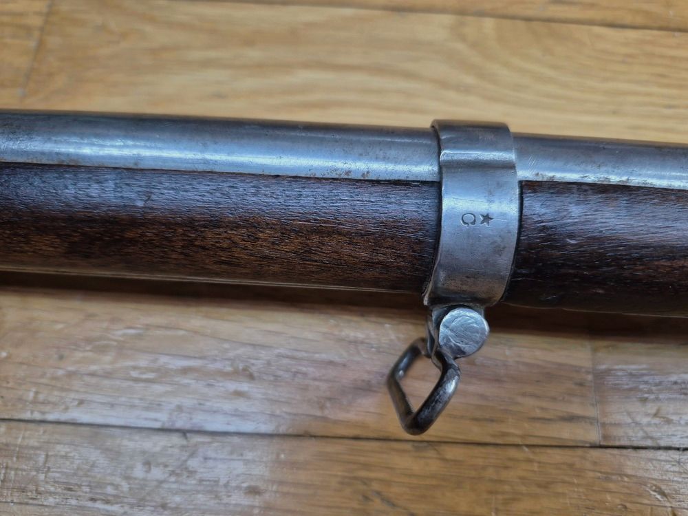 Sehr schönes Gewehr 1777 modifiziert AN IX – Sehr seltene Herstellung von 1807 (vor Russland) – Kaiserliche Manufaktur von St-Étienne – Homogene Stempel – Sehr schönes Holz – Ausgezeichneter Lauf – Rute nach Modell – Seltenes Zustand für eine seltene Waffe – TBE++, Bild 42 von 47