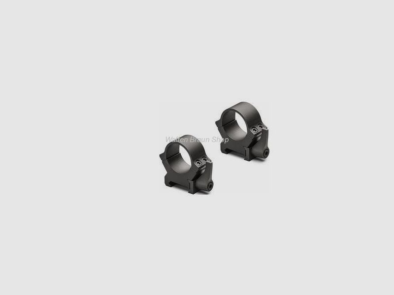 Leupold QRW Ringmontage für Weaverprofil, Schwarz matt, 1", Medium