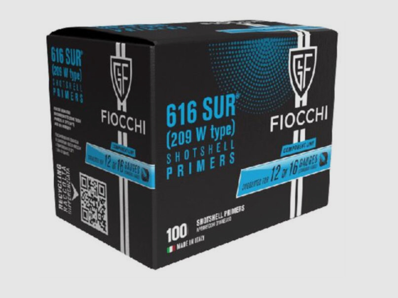 Fiocchi shotgun primers 209 / 616