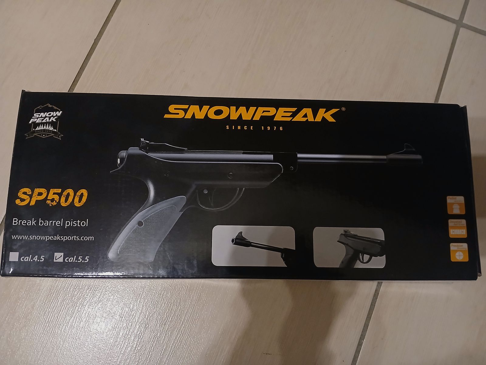 Snowpeak SP500 5,5mm Knicklaufpistole