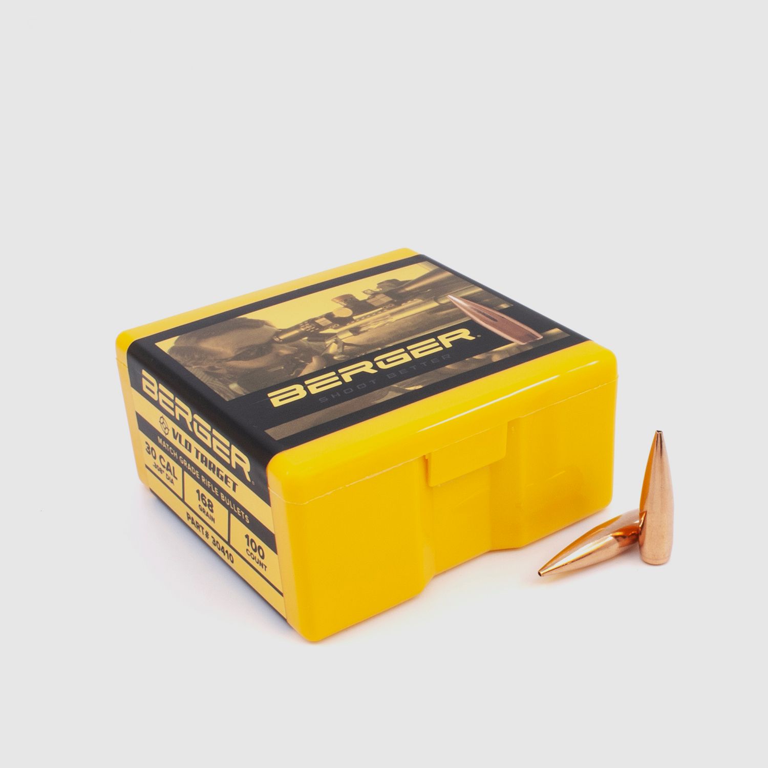 Berger Geschoss .30 VLD Target 168GR 100 Stück