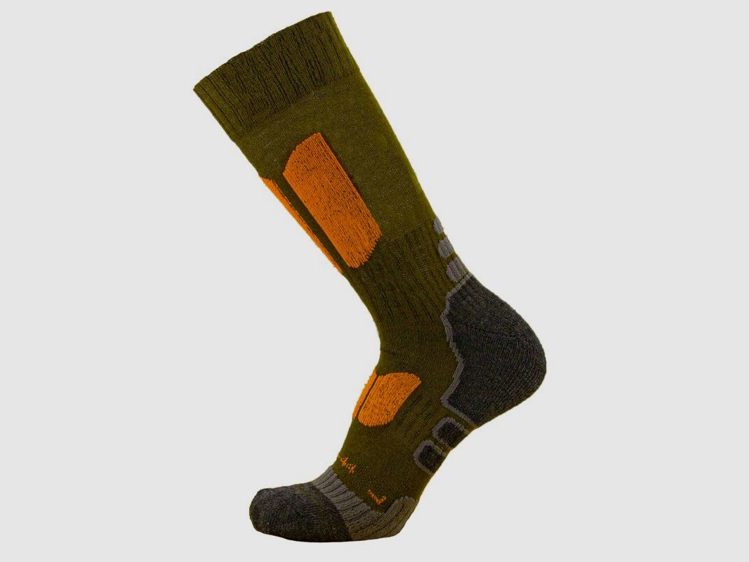 Farm-Land Jagdsocke Basic Oliv & Anthrazit, 2er-Pack