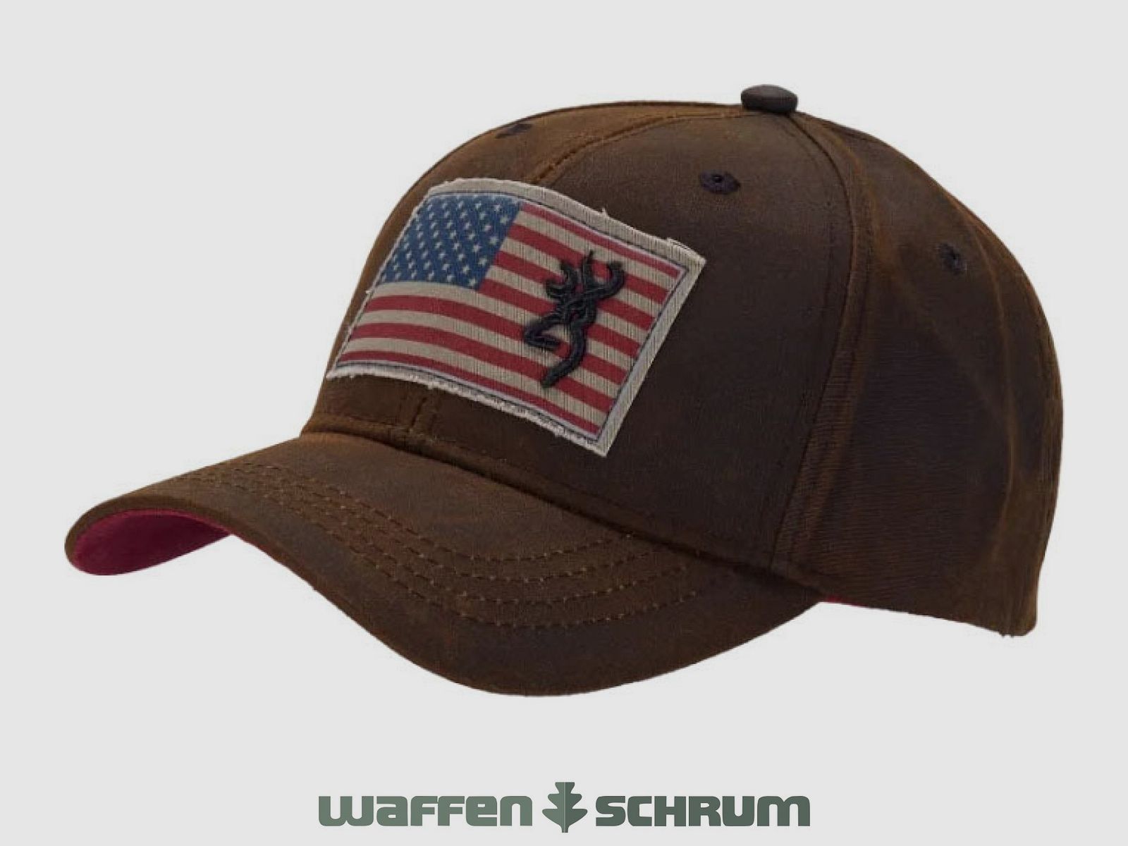 Browning Cap Liberty Wax Dark Brown