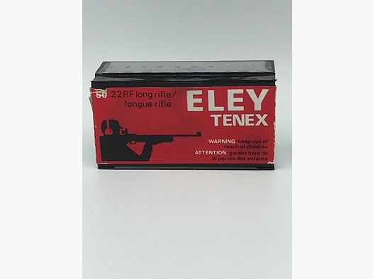ELEY Kleinkalibermunition Tenex .22 lr.