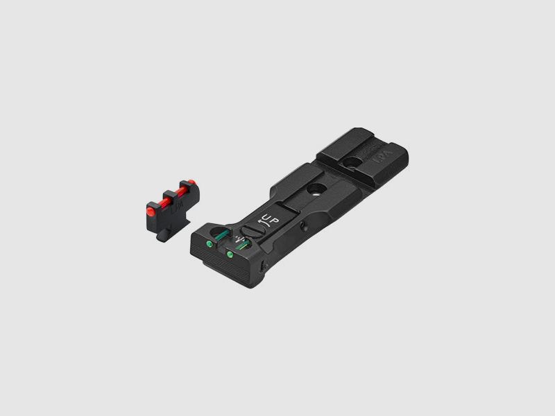 LPA WXT02-F2 BLACK BASE adjustable revolver sight with Weaver base for 629, 686, 586, 627, 66, 67, 696, 17, 19, 657, 610, 625, 29, 27 and new for caliber .50 - Black sight picture