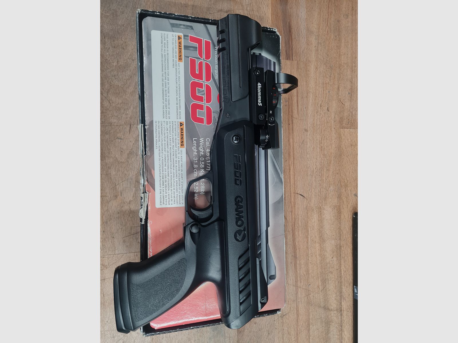 Gamo P900 knik luftpistole 4.5 