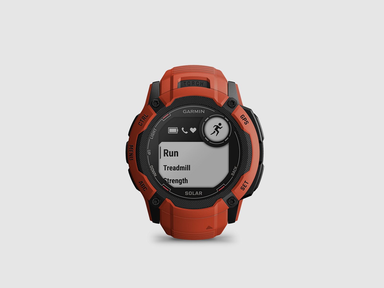 Garmin Instinct® 2X Solar, Rouge