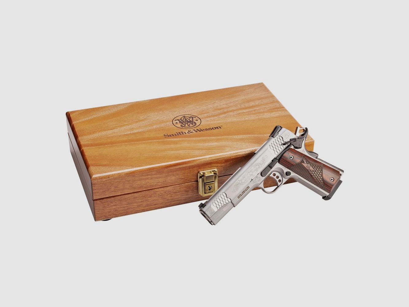 Smith & Wesson SW1911 E-SERIES GRAVE .45ACP, Bild 4 von 4