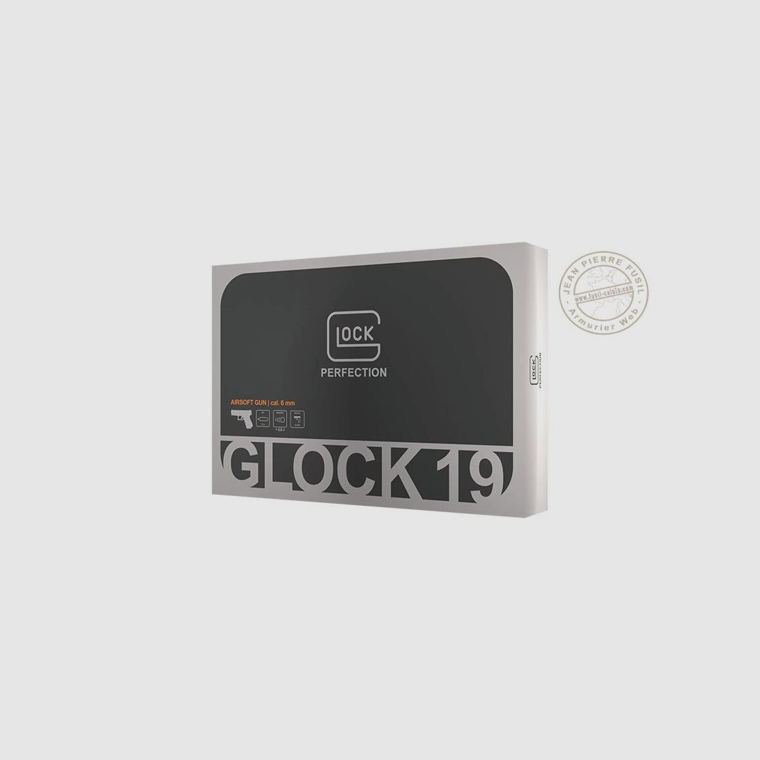 Pistolet Soft Air 6mm CO2 GLOCK 19, zdjęcie 6 z 6