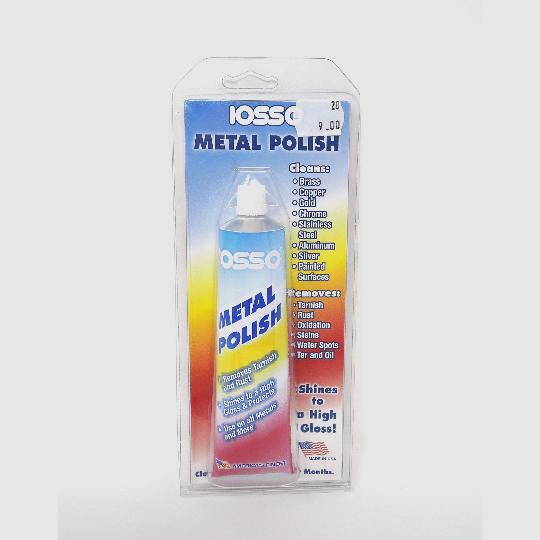IOSSO Metallpolitur – vielseitige Polierpaste (3 oz.)