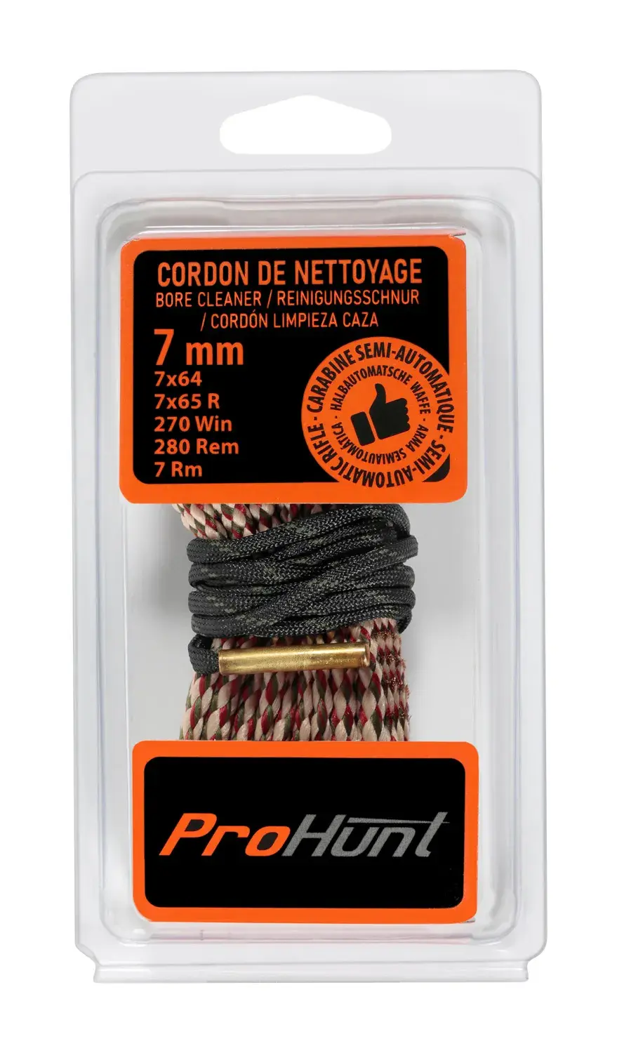 Corda di Pulizia Prohunt per Carabina Calibro 7X64, 7X65R, 270 Win, 280 Rem e 7 RM, immagine 4 di 4