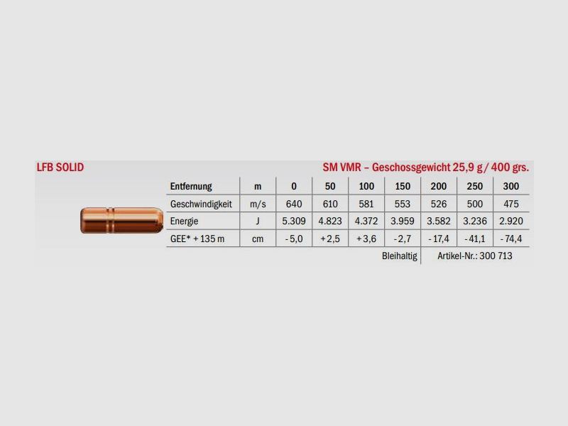 LFB Solid .450/.400 NE 3 SM VMR 25.9g, Bild 2 von 2