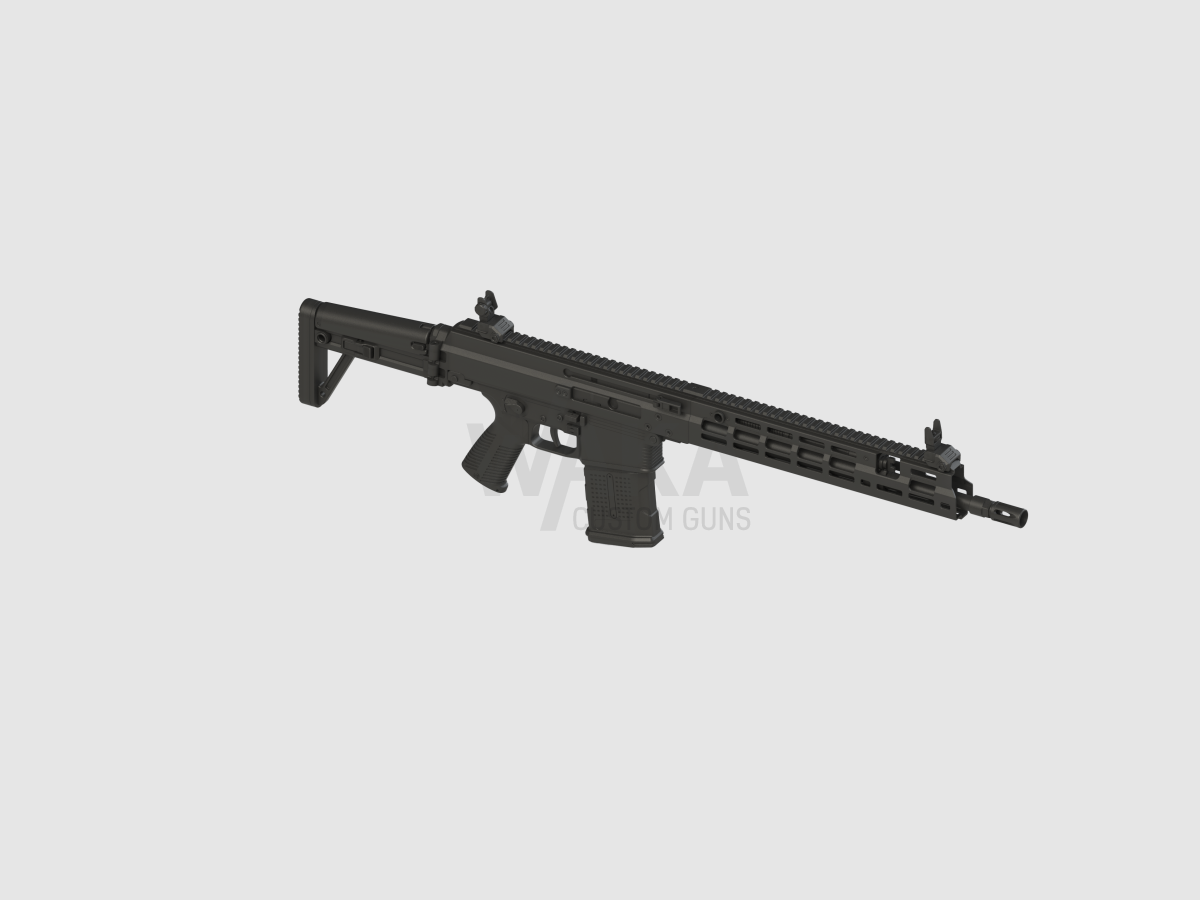 B&T APC308 PRO Rifle 410mm / 16in Klapp- Schiebeschaft PRO Standard Black