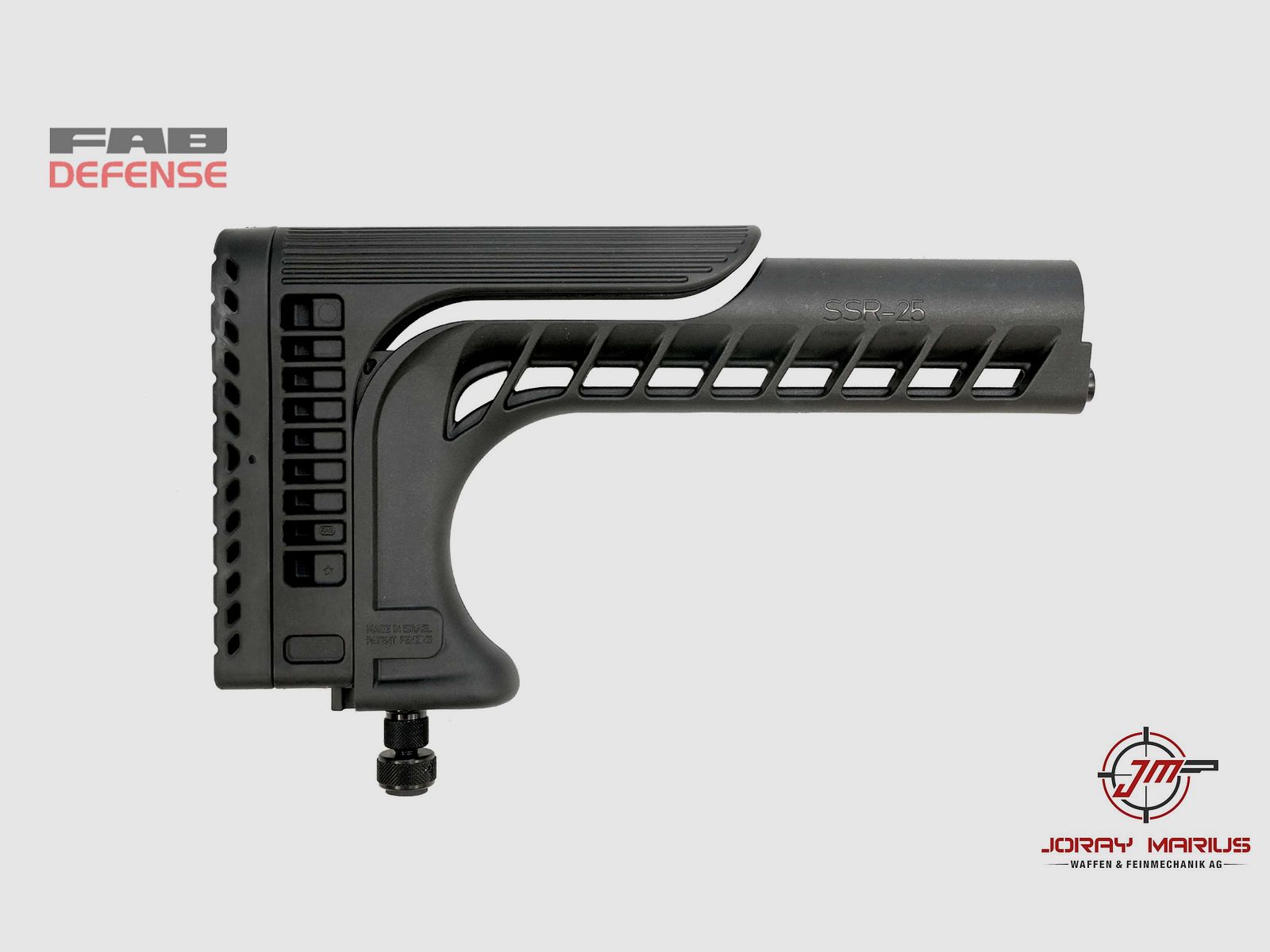 FAB Defense SSR-25 precision stock for AR platforms
