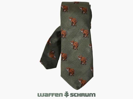 Foresta Krawatte Fuchs Oliv