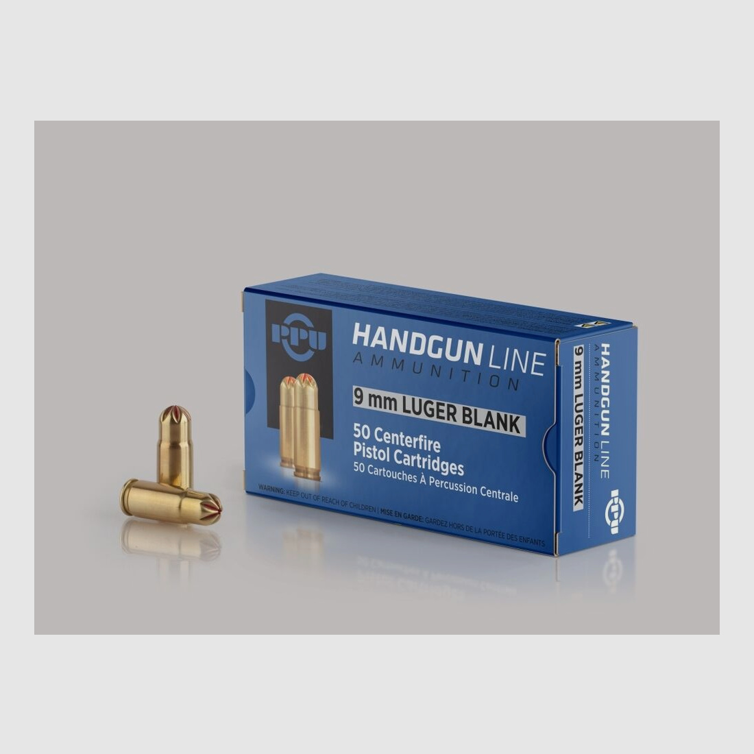 PRVI Partizan blank cartridges - 50 pieces