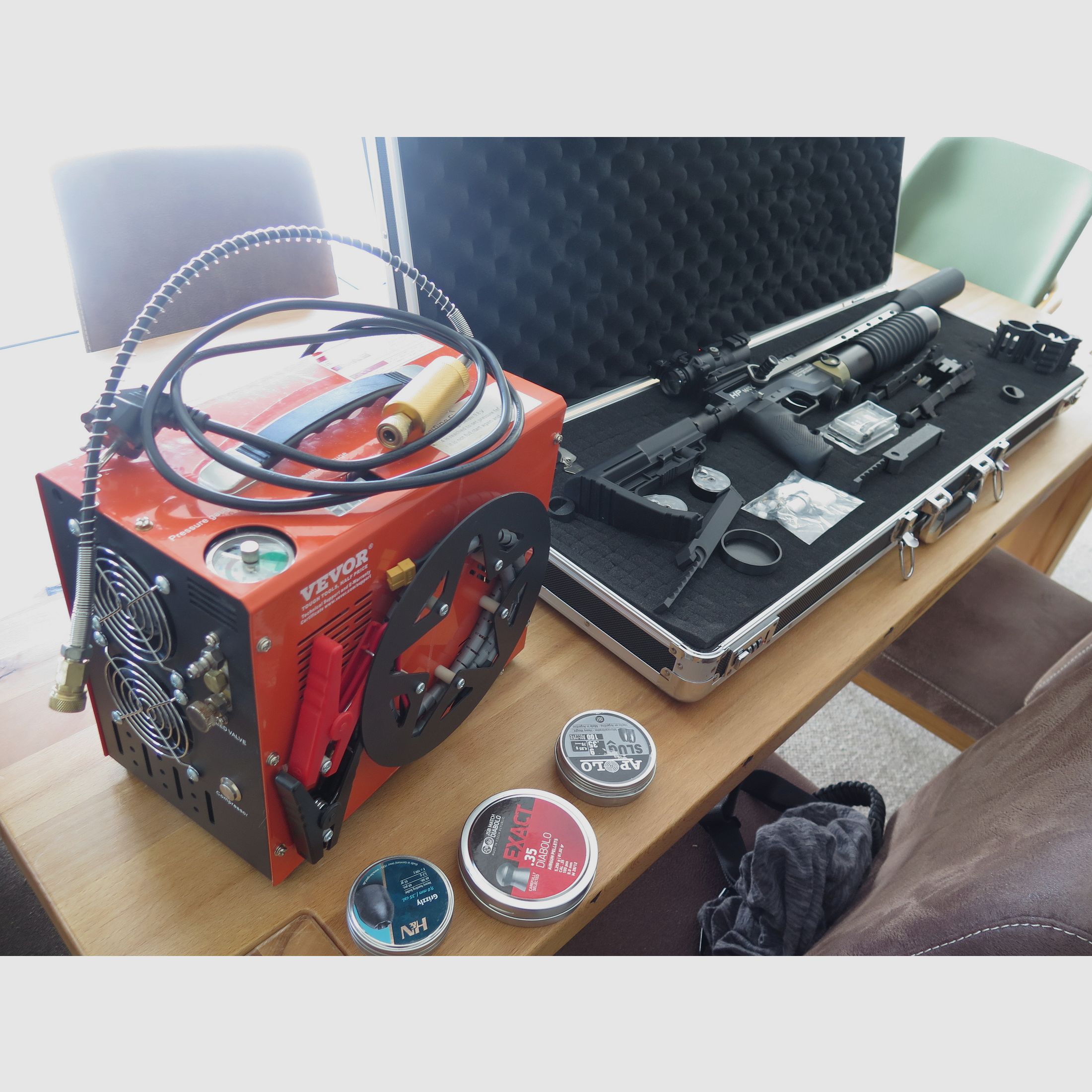 AEA HP - Max Pumpgunaction inkl. Kompressor Zubehör Top Zustand