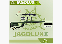 CZ 600+ Ergo Repetierbüchse mit GPO Spectra 6x + Schalldämpfer
