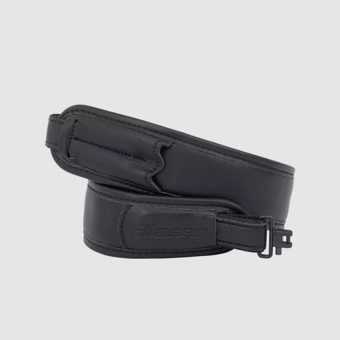 Blaser rifle sling - leather - black